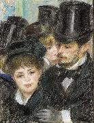 Pierre-Auguste Renoir Young people in the street oil on canvas